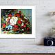 Order Oil painting Bouquet with poppies and daisies. Gorgeous bouquet in the picture. Zabaikalie. Livemaster. . Pictures Фото №3