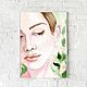 Watercolor portrait of Spring, Pictures, Rostov-on-Don,  Фото №1