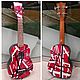 Укулеле "Ван Хален" гавайская гитара. Укулеле (гавайская гитара). Guitar & Ukulele art Studio. Ярмарка Мастеров.  Фото №4