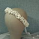 Corona de boda 'Nube de lirios de los valles'. Decoración para la novia. Hair Decoration. FLOWERRINA (flowerina). Ярмарка Мастеров.  Фото №4