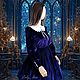 Бархатное платье " Графиня" со съёмным воротником. Платья. Lady_dress. Ярмарка Мастеров.  Фото №5