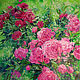 Oil painting on canvas Peony Paradise, Pictures, Magnitogorsk,  Фото №1