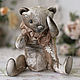 Мишка Тедди Шебби Шик. Мишки Тедди. Molly the Plush. Ярмарка Мастеров.  Фото №5