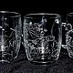Order Hunter. Engraved Mugs. ArtGraving. Livemaster. . Wine Glasses Фото №3