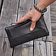 Order Buy handmade Stephen Genuine Leather Wallet. EZCASE - Leather Design Studio. Livemaster. . Purse Фото №3