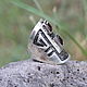 Ethnic Avant-garde series ring made of 925 HB0102 silver. Rings. Sunny Silver. My Livemaster. Фото №4