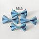 Бабочка-галстук голубая, Свадебные аксессуары, Оренбург,  Фото №1