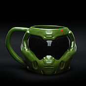 Посуда handmade. Livemaster - original item Doom mug. Helmet of Hangman`s Rock (Dodgy) Ceramic, for tea and coffee. Handmade.