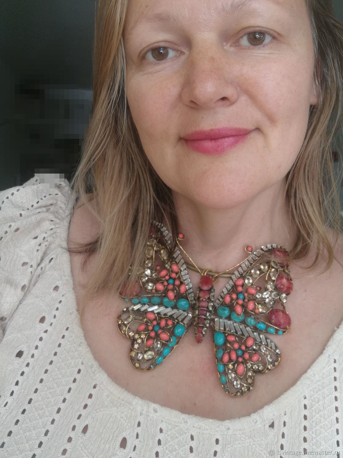 Винтаж: Броши винтажные: брошь-подвес Бабочка от C&D купить в интернет ...