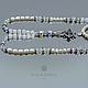 Chic Beads Silver Queen. Necklace. Mala by Jemma. My Livemaster. Фото №4