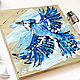 Order painting on wood, Blue Jay. Belasla. Livemaster. . Pictures Фото №3