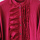 Order Boho blouse with ruffles. etnoart. Livemaster. . Blouses Фото №3