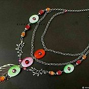 Copy of Set agate braselet necklace