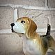 Order Beagle: author's statuette. Creative workshop Cheerful porcelain. Livemaster. . Figurines Фото №3