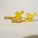 Order Amber earrings 'Crosses' S-39. Amber shop (vazeikin). Livemaster. . Earrings Фото №3