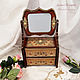 Chest of drawers with mirror 'My precious' with two drawers, Mini Dressers, Zeya,  Фото №1