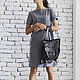 Grey Short Casual Dress. Dresses. METAMORPHOZA Veselina. Online shopping on My Livemaster.  Фото №2
