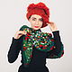Crochet shawl 'Poppy Field 2' based on Claude Monet. Shawls. asmik (asmik). Online shopping on My Livemaster.  Фото №2