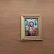 Order Icon of the mother of God, wooden frame, manual Assembly. fleshki22. Livemaster. . Icons Фото №3