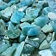 Larimar( pectolite) with different fraction of extra( Dominican Republic), Cabochons, St. Petersburg,  Фото №1