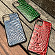Crocodile Leather iPhone Cases, Case, Moscow,  Фото №1