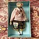 Order Teddy Animals: Teddy $: Toad with a pearl. Vintage Teddys House. Livemaster. . Teddy Toys Фото №3