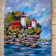 Order Picture of wool lighthouse. Galina Ansiforova. Livemaster. . Pictures Фото №3
