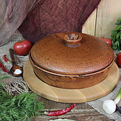 Глиняная кеци для плиты, открытого огня и духовки