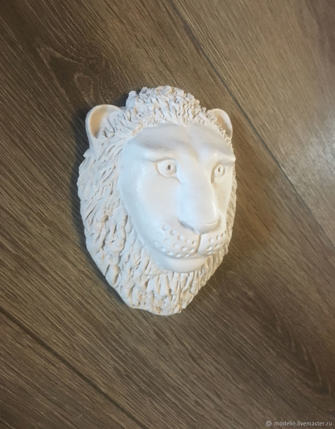 Голова льва барельеф из гипса на стену купить в интернет-магазине ...