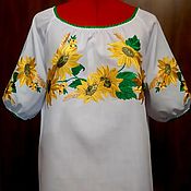 Одежда handmade. Livemaster - original item Women`s embroidered blouse 