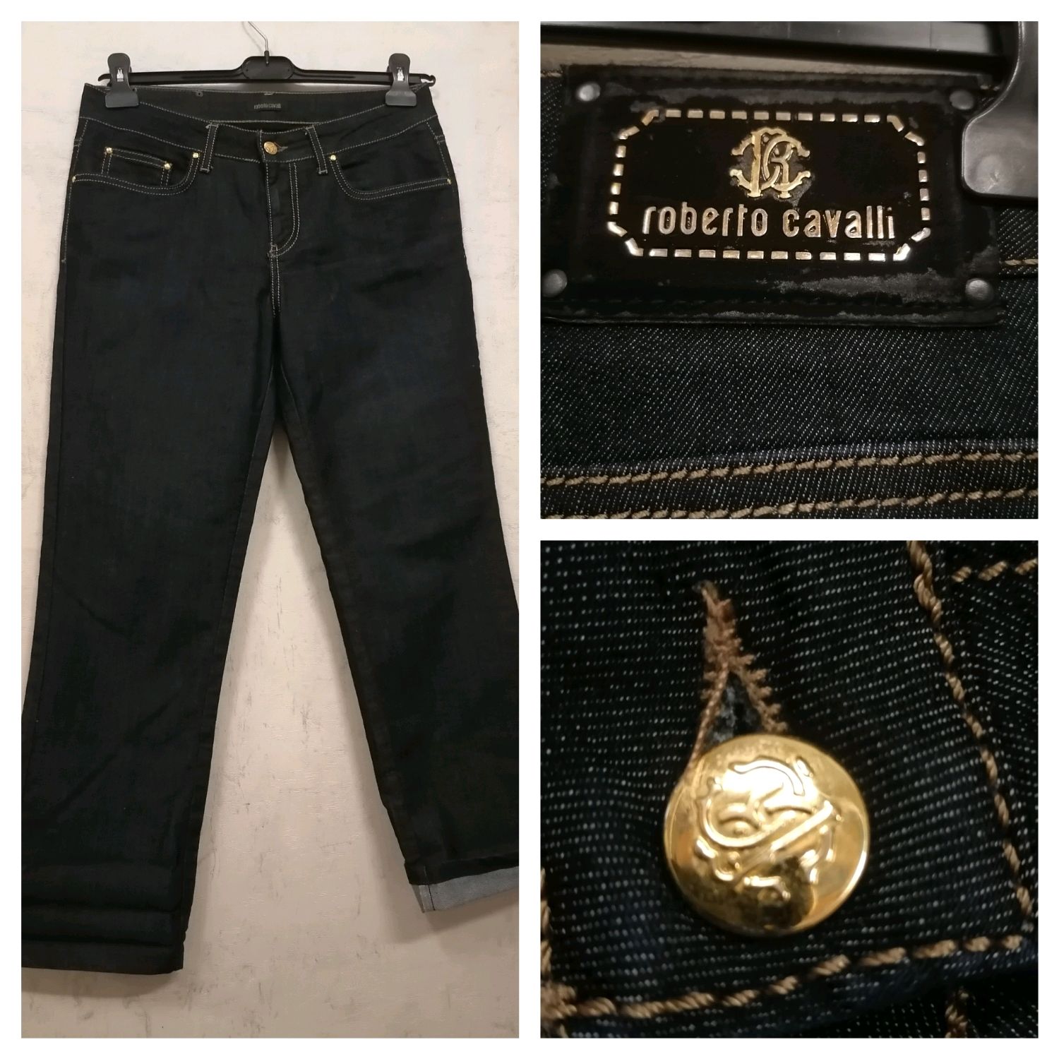 Винтаж: Roberto Cavalli original 48 размер, джинсы женские w32 купить в ...