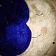 Ночник (бра) - Полумесяц 25 см. Ночники. Lampa la Luna byJulia. Интернет-магазин Ярмарка Мастеров.  Фото №2