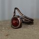 Ring Wire Wrap Copper Wire Stones HW0005. Rings. Sunny Silver. My Livemaster. Фото №4