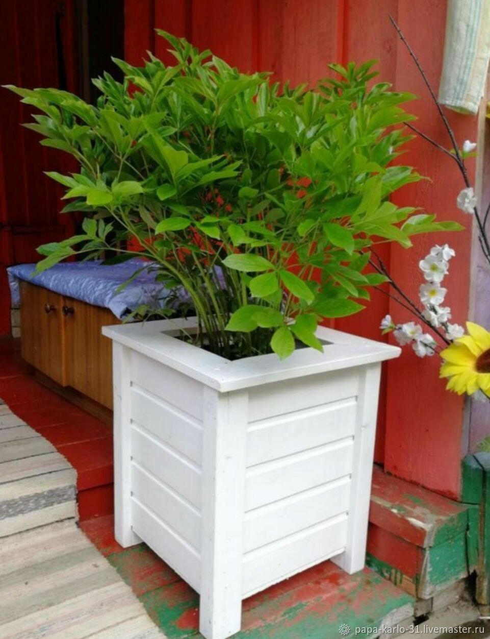 Кашпо для цветов в интернет-магазине Ярмарка Мастеров по цене 3000 ...