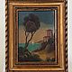 Винтаж: Бюст Capodimonte фарфор 7.5 см, картина масло. Предметы интерьера винтажные. сКЛАДъ. Интернет-магазин Ярмарка Мастеров.  Фото №2