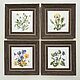 Order Tiles and tiles: Violas, panel collection 4 pcs. Flera Daminova Rospis farfora. (artflera). Livemaster. . Tile Фото №3