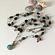 Order Sautoir with garnet, turquoise and quartz. Sonia Dov jewellery. Livemaster. . Lariats Фото №3