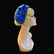 hats: Meningitis Blue. Hats1. Novozhilova Hats. Online shopping on My Livemaster.  Фото №2