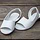 Sandals made of genuine leather Chloe . Leather sandals. Sandals. KolibriLeather. Online shopping on My Livemaster.  Фото №2