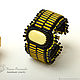 Bracelet with amber Bumble Bee yellow black, Bead bracelet, Novosibirsk,  Фото №1