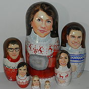 matryoshka with a portrait to order
