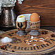 A set of coasters of parotic egg " Tavern Black cock", Kitchen sets, ,  Фото №1