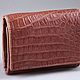 Women's wallet made of genuine crocodile leather IMA0083VL45. Wallets. CrocShop. My Livemaster. Фото №4