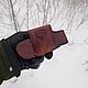 Горизонтальный чехол/кобура для ножа BUCK 112 , Buck 110. Ножи. ShalavinLeatherCraft (dshalavin). Ярмарка Мастеров.  Фото №6