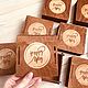 Деревянные коробки размером 10-10-3 см. Инструменты для кукол и игрушек. PACK _and_BOX. Интернет-магазин Ярмарка Мастеров.  Фото №2