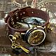 Steampunk wristwatch 'Bathyscaphe Clock' quartz, Watches, Saratov,  Фото №1
