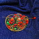 Hairpin-brooch-fibula Enchanted July (option). Hairpins. color of magic. Online shopping on My Livemaster.  Фото №2