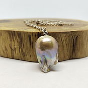 Украшения handmade. Livemaster - original item The Gift of the Sea pendant (pearls on a chain). Handmade.