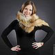 Order Scarf Red Fox. Fur495. Livemaster. . Collars Фото №3
