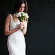 Order Wedding dress in the style of minimalism ' viola'. NinaKosmina. Livemaster. . Wedding dresses Фото №3